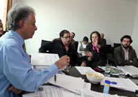 Gobernador se reune con alcalde electo de Bogotá, Gustavo Petro