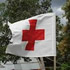 En Pacho se robaron las  banderas de la Cruz Roja