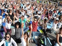Bogotanos  meditaron  por la Paz