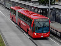 Con 18 buses articulados arranca Transmilenio en Soacha