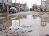 A pesar del pésimo estado de las vías de Soacha, municipio dice que no hay recursos para arreglarlas