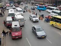 Transportadores de Soacha no pueden recoger pasajeros  en Bogotá