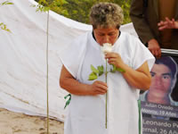 En Ocaña, madres de Soacha inauguraron el  jardín de la memoria