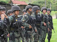 Policías Filipinos fueron entrenados en Sibaté