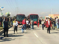 Estudiantes del Sena bloquearon Transmilenio en Soacha