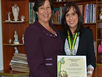Secretaría de Educación recibe reconocimiento de Nocaima