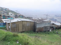 Desalojan varias familias  en zona rural de Soacha