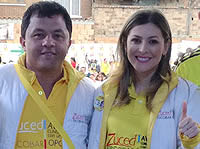 Multitudinario cierre de la candidata Zuced Escobar en Soacha