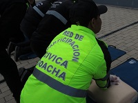 Red de participación cívica  de Soacha se capacita en primeros auxilios
