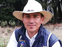 Luis Carlos Vásquez, el ambientalista soachuno que  suma kilómetros de naturaleza