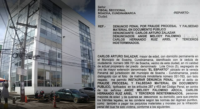 Denuncia por venta ilegal de lote en Soacha lleva dos años en la Fiscalía |  Periodismo Público