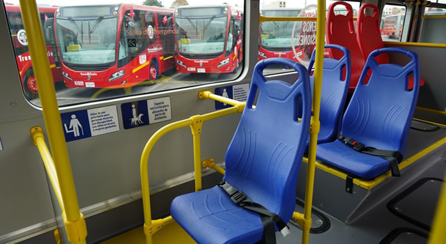 Empezaron  a rodar los primeros 140 buses de TransMilenio a gas natural en Bogotá