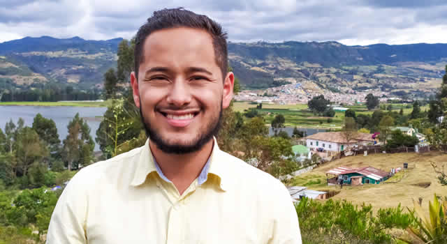 Nicolás Roldán,  el  verde#13 que quiere ser el concejal más joven de Sibaté