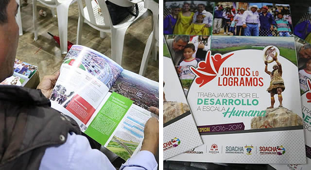 Alcaldía de Soacha realizó el lanzamiento de la revista ¡Juntos lo Logramos!