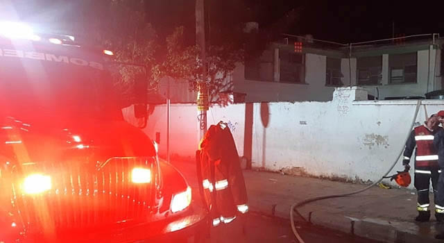 Impiden paso a bomberos  de Soacha cuando  iban a atender incendio en hospital de Mesitas