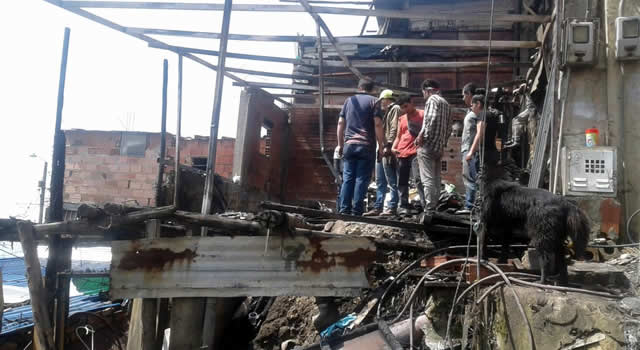 Se incendia otra casa en la comuna cuatro de Soacha