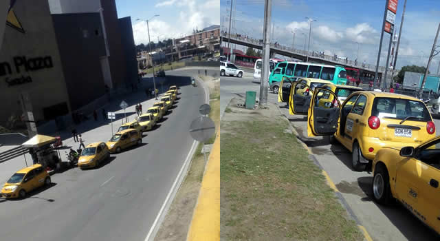 Taxistas de Soacha piden denuncias concretas ante ola de señalamientos al gremio