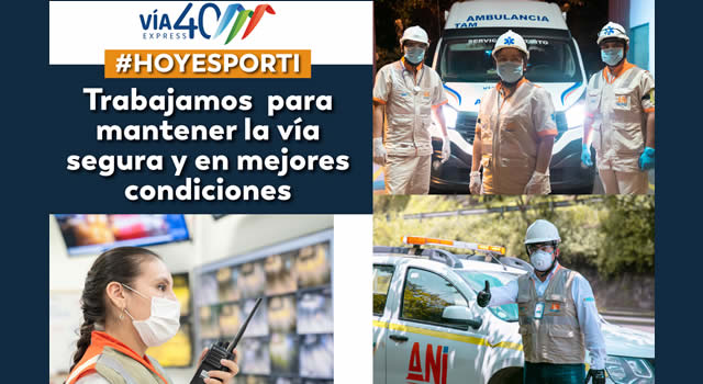 Vía 40 Express reconoce el trabajo de sus colaboradores durante la emergencia causada por el Covid-19