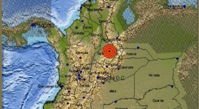 Temblor de 4,7 sacudió el centro del país