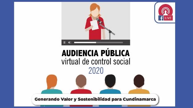Contraloría de Cundinamarca realiza cuarta audiencia de control social el martes 27 de octubre