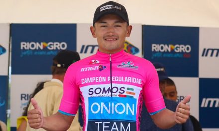 Soachuno fue tercero en la primera etapa de la Vuelta a Colombia