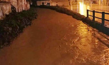 Piden dragado urgente del río Soacha, ya se desbordó por fuertes aguaceros