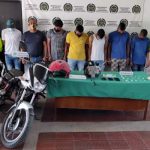 Judicializan 8 delincuentes que hurtaban motocicletas en Cundinamarca