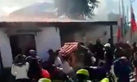 Incendio del CAI de San Mateo en Soacha queda en manos de la justicia ordinaria