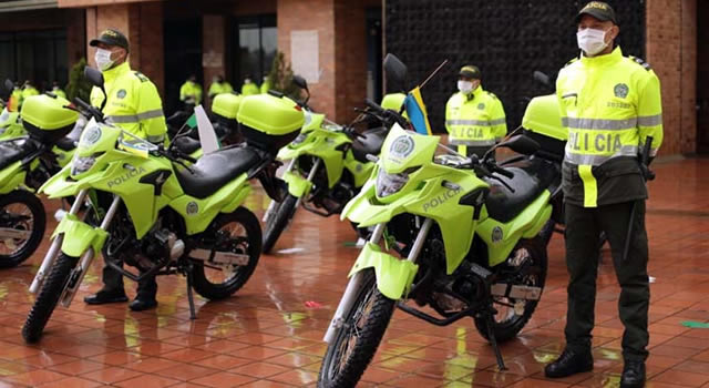 ¿Para qué sirven las motocicletas entregadas a la Policía Nacional en Soacha?