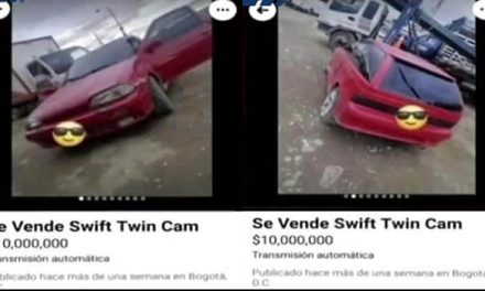 Se robaron vehículo en Bogotá y lo querían vender en Soacha