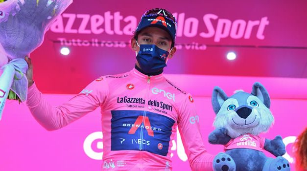 Espectacular victoria de Egan Bernal en el Giro de Italia, es el nuevo líder