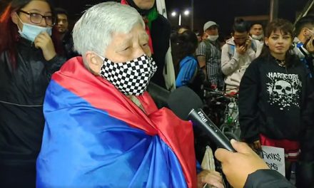 Mujer de 75 años es el símbolo de las protestas en Soacha