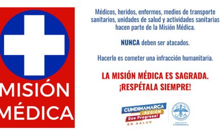 Cundinamarca rechaza  ataques sistemáticos a la Misión Médica durante protestas en el departamento
