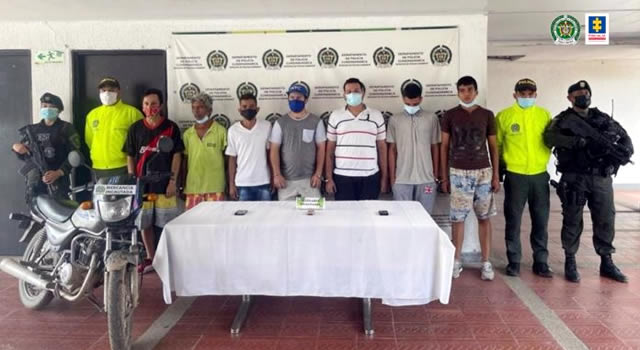 Juez envía a la cárcel a Los de la Calle, dedicados al tráfico de drogas en Cundinamarca