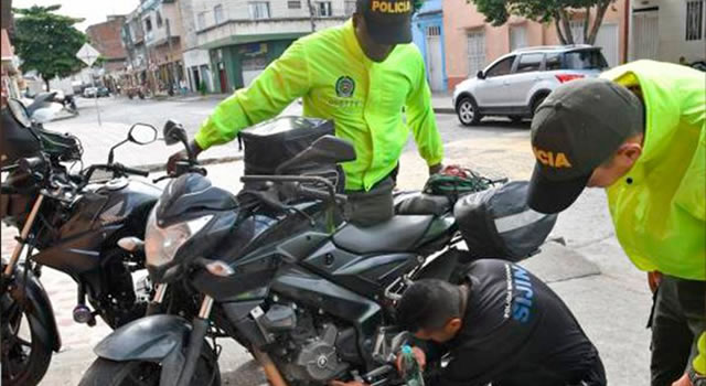 Judicializan 4 integrantes de banda dedicada al hurto de motos en Cundinamarca y Tolima