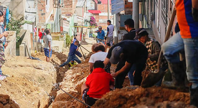 Trabajo comunitario transforma las calles de la comuna cuatro en Soacha