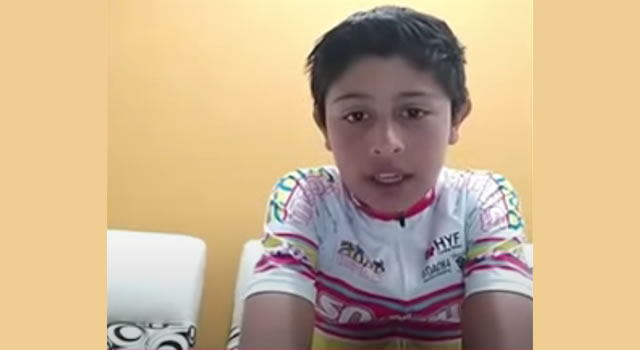 Niño de Soacha gana copa departamental de ciclomontañismo