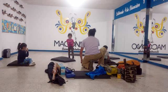 Macondo, escuela artística de Soacha que transforma por medio del arte