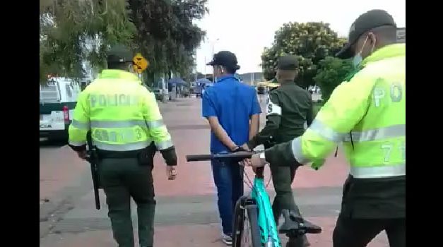[VIDEO]  Bicicleta robada en Soacha fue recuperada en Suba