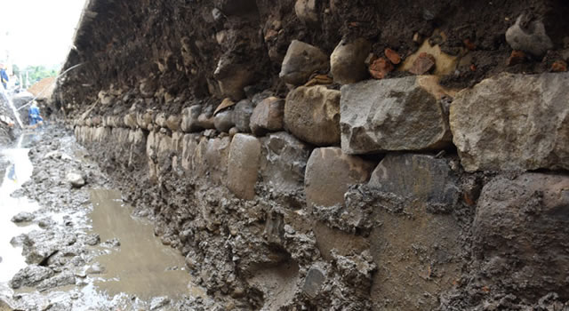En Villeta, Cundinamarca, encuentran ducto hecho en piedra hace más de 200 años