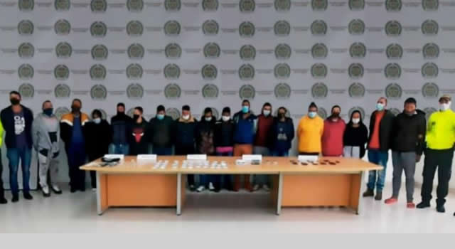 41 agentes encubiertos fueron necesarios para desarticular a ‘Los Pijaos’ en Cundinamarca