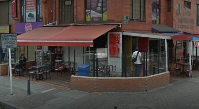 Dos venezolanos atracaron a feligreses que comían en restaurante de Bogotá