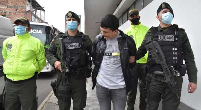 Este es alias Camilo, el delincuente capturado que asesinaba en Bogotá y Soacha