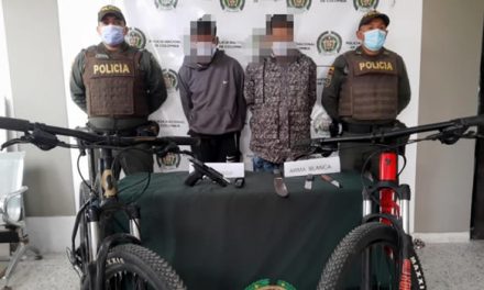 Venezolanos roban bicicletas en Soacha, pero fueron capturados