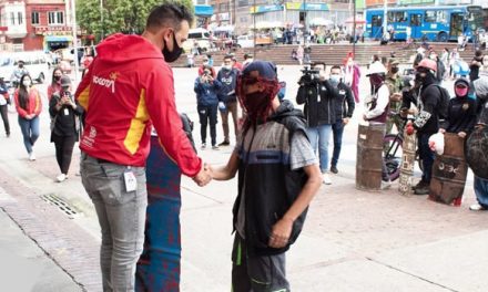 Primera Línea de San Cristóbal pondría fin a las confrontaciones en Bogotá