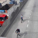 No para la invasión de ciclistas al carril de Transmilenio en Soacha