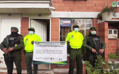 Extinción de dominio a bienes de estructuras criminales que operaban en Soacha y Bogotá