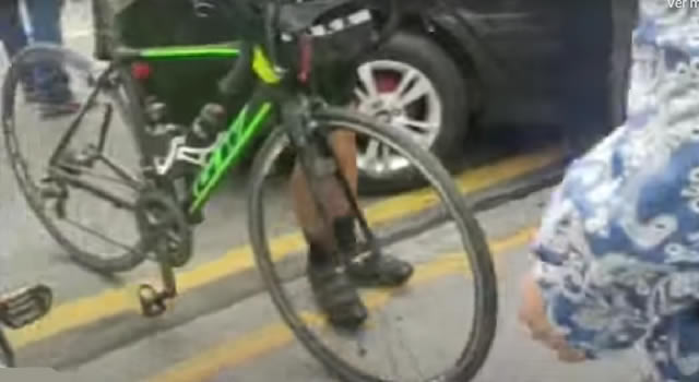 Conductor borracho atropelló a un ciclista en La Calera