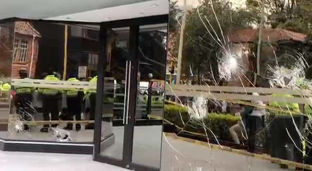 Capturan a dos miembros de la primera línea por ataques al Hotel Radisson en Bogotá