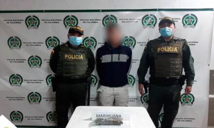 Policía captura a un venezolano con droga en Sibaté
